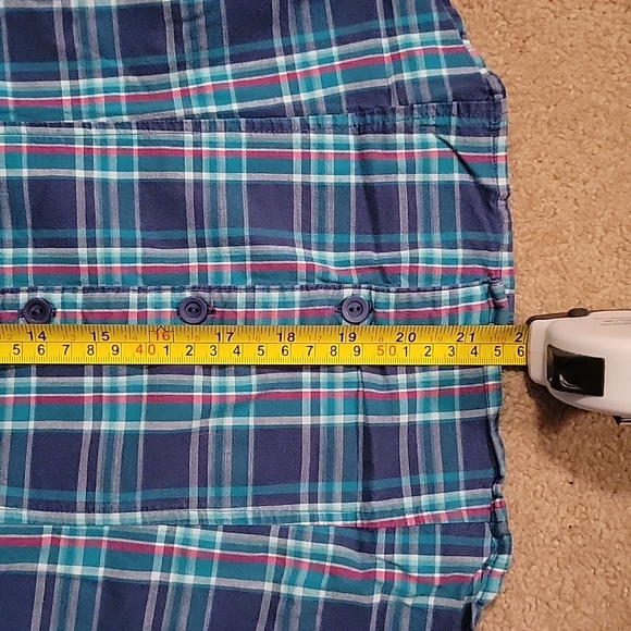 Forever 21 Blue Plaid Button Down - Picture 8 of 9